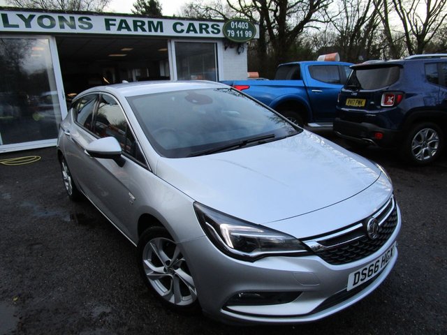 2016 66 Vauxhall Astra 1.0 SRI NAV ECOFLEX S/S 5d 104 BHP