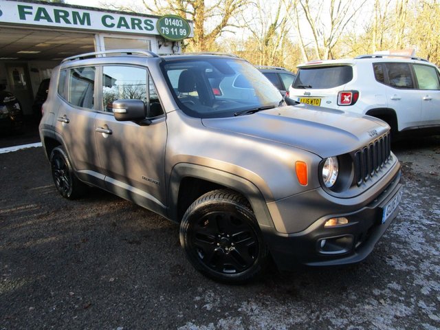 2016 16 Jeep Renegade 2.0 M-JET NIGHT EAGLE 4WD 5d 138 BHP FOUR WHEEL DRIVE *SPECIAL EDITION*