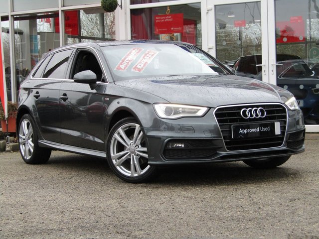 2015 15 Audi A3 1.6 TDI S LINE 5d 109 BHP