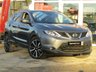 USED 2015 65 NISSAN QASHQAI 1.5 DCI TEKNA 5d 108 BHP STUNNING, &pound;20 ROAD TAX, NISSAN QASHQAI 1.5 DCI TEKNA,108 BHP. Finished in GUN METAL METALLIC with contrasting EBONY BLACK HEATED SEATS. The Qashqai is one of the best selling SUV's around at the moment. This facelifted Top of the range edition is comfy, easy to drive and has enough space for 5 adults. Features include, Full heated leather, Sat Nav, Pan Roof, 360 Reverse Cameras, DAB, B/Tooth and much more. Dealer serviced at 18554 miles, 33384 miles and recently at 59065 miles on 21/06/2019.