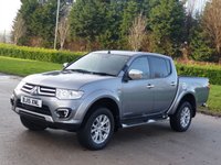 USED 2015 15 MITSUBISHI L200 2.5 DI-D 4X4 BARBARIAN LB DCB 175 BHP FULL MITSUBISHI MAIN DEALER HISTORY