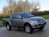 USED 2015 15 MITSUBISHI L200 2.5 DI-D 4X4 BARBARIAN LB DCB 175 BHP FULL MITSUBISHI MAIN DEALER HISTORY