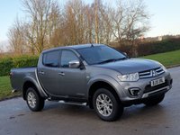 USED 2015 15 MITSUBISHI L200 2.5 DI-D 4X4 BARBARIAN LB DCB 175 BHP FULL MITSUBISHI MAIN DEALER HISTORY