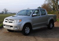 USED 2008 58 TOYOTA HI-LUX 2.5 4X4 D-4D D/C 118 BHP www.suffolkcarcentre.co.uk - Located at Ilketshall