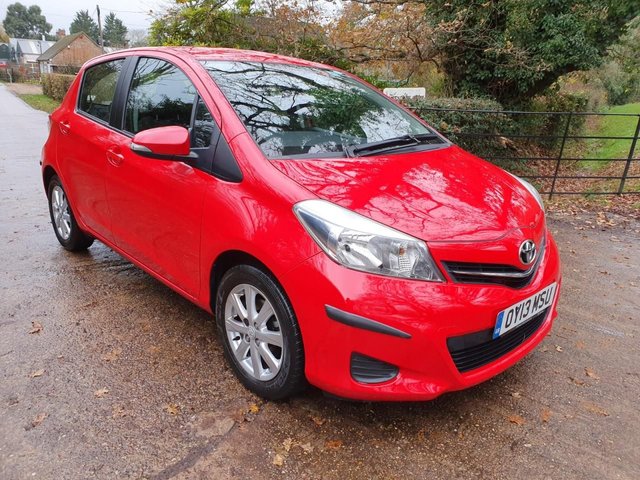 2013 13 Toyota Yaris 1.3 VVT-I TR 5d 98 BHP