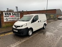 USED 2012 12 NISSAN NV200 1.5 SE DCI  89 BHP *FULL MOT* FINANCE AVAILABLE* 
