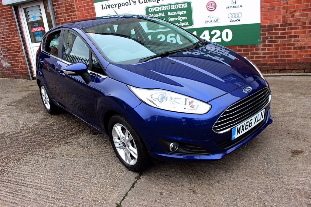 2016 66 FORD FIESTA 1.0 ZETEC 5d 99 BHP