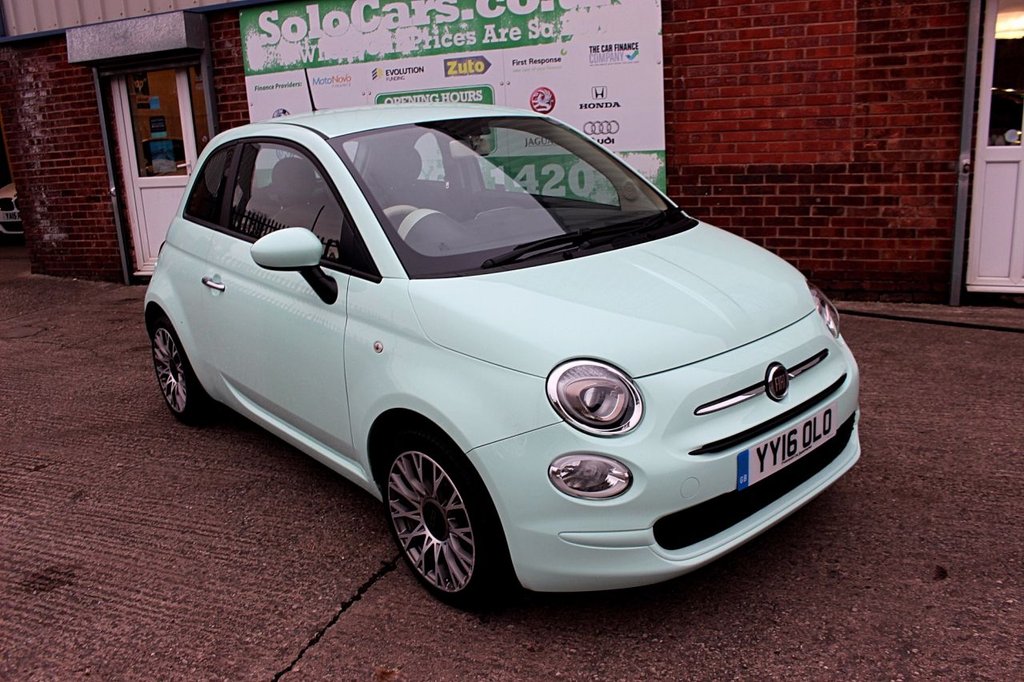 2016 16 FIAT 500 1.2 POP STAR 3d 69 BHP