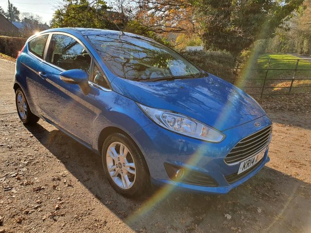 2014 14 Ford Fiesta 1.0 ZETEC 3d 99 BHP