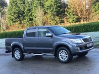 USED 2011 61 TOYOTA HI-LUX 3.0 INVINCIBLE 4X4 D-4D DCB 169 BHP ** NO VAT ** NO VAT +   LOW MILES