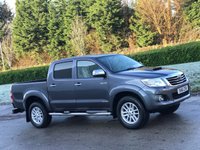 USED 2011 61 TOYOTA HI-LUX 3.0 INVINCIBLE 4X4 D-4D DCB 169 BHP ** NO VAT ** NO VAT +   LOW MILES