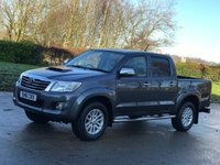 USED 2011 61 TOYOTA HI-LUX 3.0 INVINCIBLE 4X4 D-4D DCB 169 BHP ** NO VAT ** NO VAT +   LOW MILES