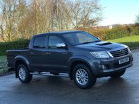USED 2011 61 TOYOTA HI-LUX 3.0 INVINCIBLE 4X4 D-4D DCB 169 BHP ** NO VAT ** NO VAT +   LOW MILES
