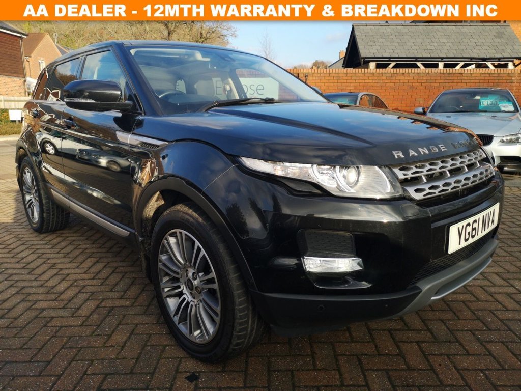 View our LAND ROVER RANGE ROVER EVOQUE