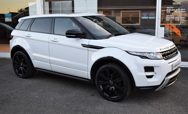 2013 62 Land Rover Range Rover Evoque 2.2 SD4 DYNAMIC LUX 5d 190 BHP BLACK PACK BIG-SPEC