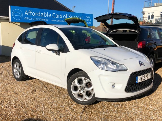 2012 12 Citroen C3 1.4 WHITE 5d 72 BHP