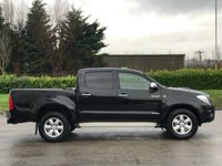 USED 2010 60 TOYOTA HI-LUX 3.0 INVINCIBLE 4X4 D-4D DCB 169 BHP FULL LEATHER + SAT NAV ** NO VAT **