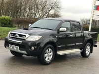 USED 2010 60 TOYOTA HI-LUX 3.0 INVINCIBLE 4X4 D-4D DCB 169 BHP FULL LEATHER + SAT NAV ** NO VAT **