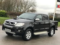 USED 2010 60 TOYOTA HI-LUX 3.0 INVINCIBLE 4X4 D-4D DCB 169 BHP FULL LEATHER + SAT NAV ** NO VAT **