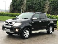 USED 2010 60 TOYOTA HI-LUX 3.0 INVINCIBLE 4X4 D-4D DCB 169 BHP FULL LEATHER + SAT NAV ** NO VAT **