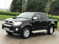 USED 2010 60 TOYOTA HI-LUX 3.0 INVINCIBLE 4X4 D-4D DCB 169 BHP FULL LEATHER + SAT NAV ** NO VAT **