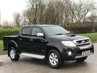 USED 2010 60 TOYOTA HI-LUX 3.0 INVINCIBLE 4X4 D-4D DCB 169 BHP FULL LEATHER + SAT NAV ** NO VAT **