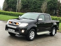 USED 2010 60 TOYOTA HI-LUX 3.0 INVINCIBLE 4X4 D-4D DCB 169 BHP FULL LEATHER + SAT NAV ** NO VAT **