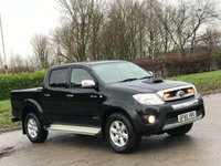 USED 2010 60 TOYOTA HI-LUX 3.0 INVINCIBLE 4X4 D-4D DCB 169 BHP FULL LEATHER + SAT NAV ** NO VAT **