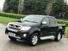 USED 2010 60 TOYOTA HI-LUX 3.0 INVINCIBLE 4X4 D-4D DCB 169 BHP FULL LEATHER + SAT NAV ** NO VAT **