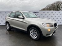 USED 2012 62 BMW X3 X DRIVE 20D SE AUTO 184 BHP 4WD 4x4 SAT NAV SIX MONTH WARRANTY & SEPT 2020 MOT