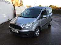USED 2015 65 FORD TRANSIT COURIER 1.6 TREND TDCI 94 BHP A very well spec'd van in a great silver colour. In good condition for age, A few minor marks, MOT till August 2020, Full Service History, 95891 miles. Comes with Built in Sat Nav, Bluetooth, Air Conditioning and Auto Stop/Start. Price includes VAT.  FINANCE FROM &pound;85 PER MONTH*