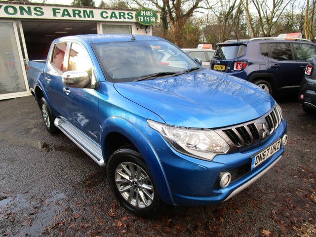 2017 67 Mitsubishi L200 2.4 DI-D 4WD DC WARRIOR DCB DOUBLE CABIN PICK UP 178 BHP FOUR WHEEL DRIVE (EUR 6)