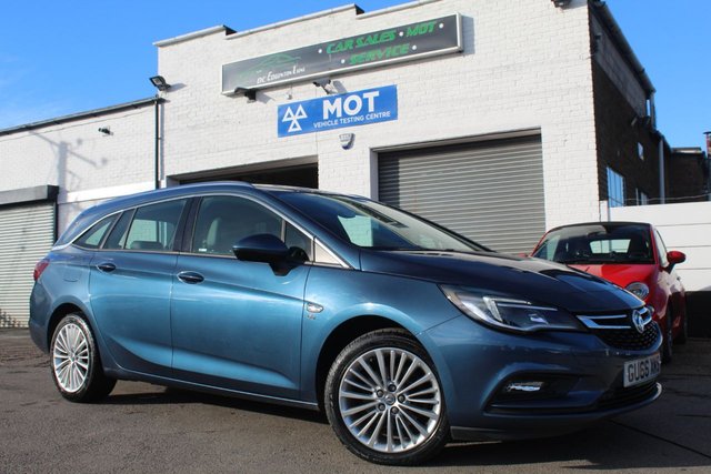 2016 66 Vauxhall Astra 1.6 ELITE NAV CDTI 5d 134 BHP AUTOMATIC