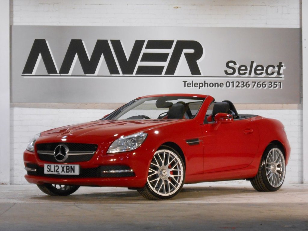USED 2012 12 MERCEDES-BENZ SLK 2.1 SLK250 CDI BLUEEFFICIENCY 2d 204 BHP FROM &pound;155.72 PER MONTH - NO DEPOSIT