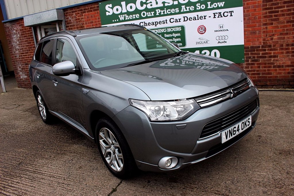 2014 64 MITSUBISHI OUTLANDER 2.0 PHEV GX 4H 5d AUTO 162 BHP