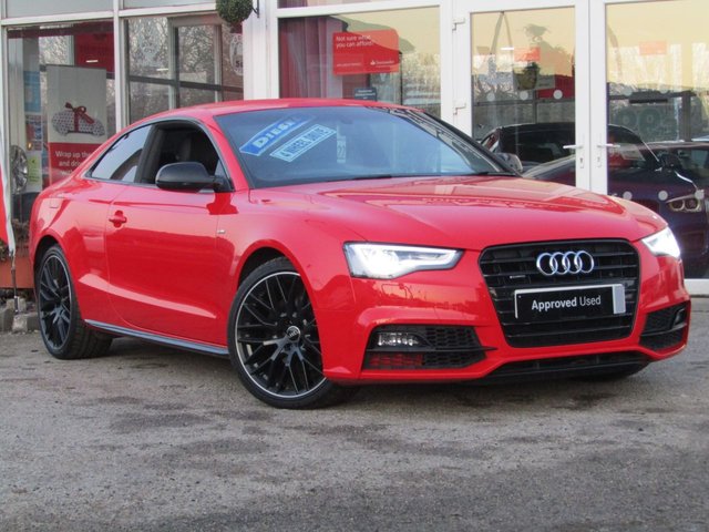 2016 65 Audi A5 2.0 TDI QUATTRO BLACK EDITION PLUS 3d 187 BHP