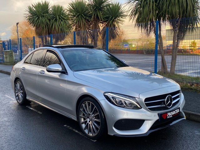 2016 66 Mercedes-Benz C Class 2.1 C220 D AMG LINE PREMIUM PLUS 4d 170 BHP