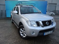 USED 2013 13 NISSAN NAVARA 2.5 DCI TEKNA 4X4 SHR DCB 188 BHP HEATED LEATHER+SAT-NAV+NO VAT