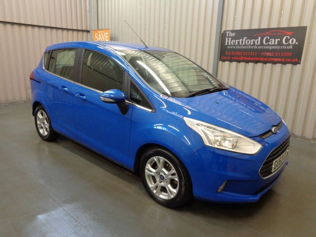 2013 63 Ford B-Max 1.0 ZETEC 5d 100 BHP