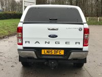 USED 2015 15 FORD RANGER 3.2 LIMITED 4X4 DCB TDCI 4d 197 BHP FULL LEATHER + PARKING SENSORS