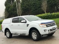 USED 2015 15 FORD RANGER 3.2 LIMITED 4X4 DCB TDCI 4d 197 BHP FULL LEATHER + PARKING SENSORS