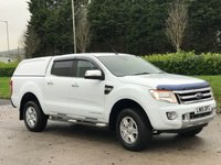 USED 2015 15 FORD RANGER 3.2 LIMITED 4X4 DCB TDCI 4d 197 BHP FULL LEATHER + PARKING SENSORS