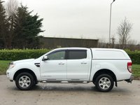 USED 2015 15 FORD RANGER 3.2 LIMITED 4X4 DCB TDCI 4d 197 BHP FULL LEATHER + PARKING SENSORS