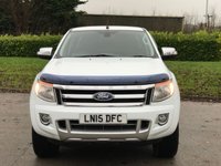 USED 2015 15 FORD RANGER 3.2 LIMITED 4X4 DCB TDCI 4d 197 BHP FULL LEATHER + PARKING SENSORS