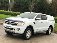 USED 2015 15 FORD RANGER 3.2 LIMITED 4X4 DCB TDCI 4d 197 BHP FULL LEATHER + PARKING SENSORS