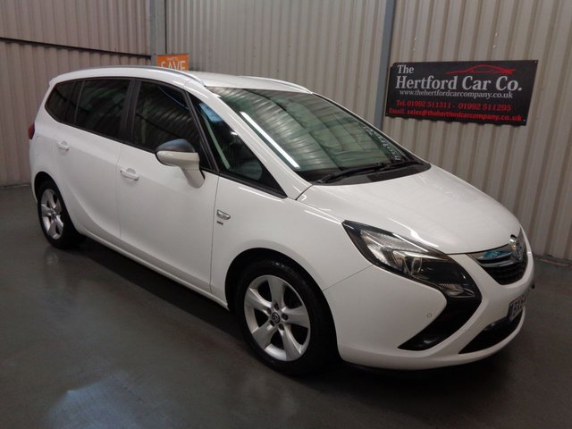 2014 64 Vauxhall Zafira Tourer 2.0 SRI CDTI ECOFLEX S/S 5d 128 BHP