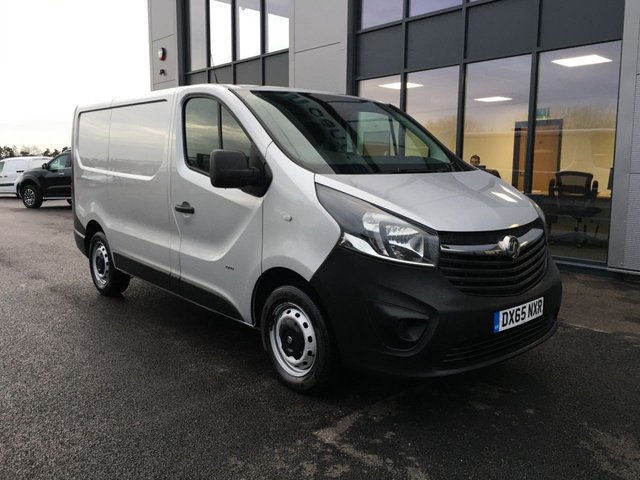 2015 65 Vauxhall Vivaro 1.6 2900 L1H1 CDTI P/V SILVER