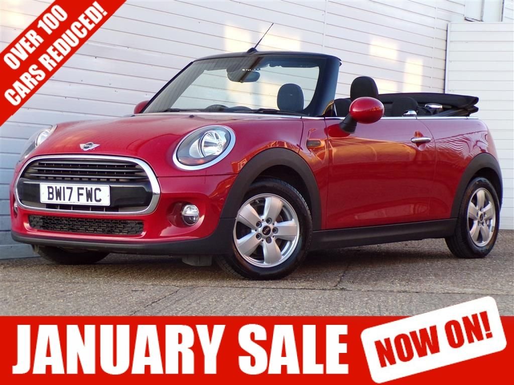 View our MINI CONVERTIBLE