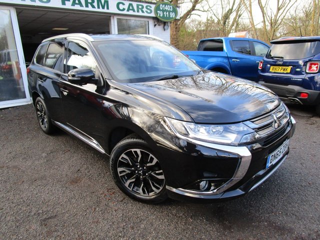 2015 65 Mitsubishi Outlander 2.0 PHEV GX 4H PLUG-IN HYBRID 4x4 AUTOMATIC 5D 161 BHP FOUR WHEEL DRIVE NEW SHAPE
