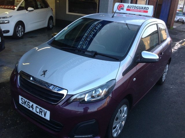 2014 64 Peugeot 108 1.0 ACTIVE 3d 